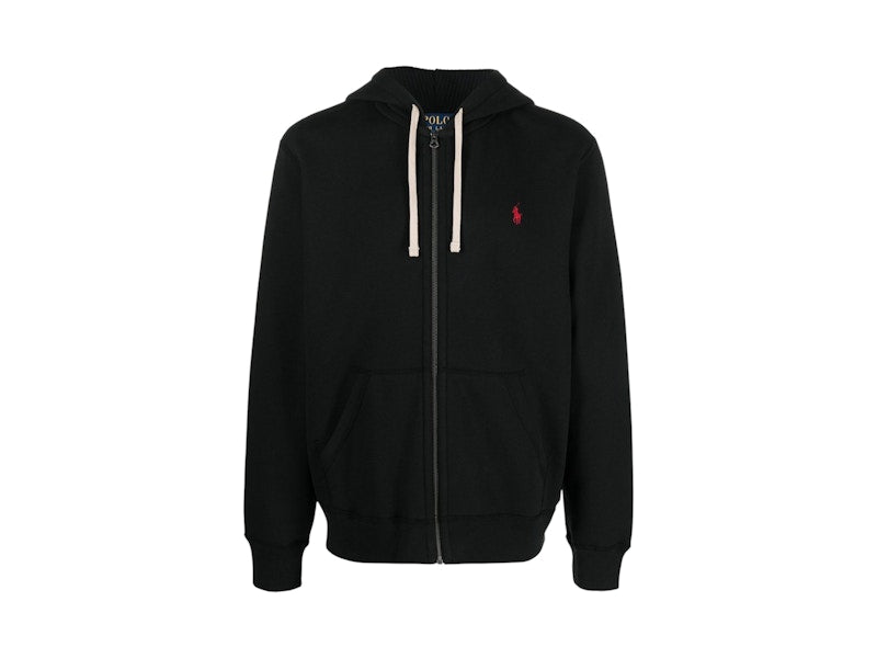 Polo Ralph Lauren Fleece Full-Zip BSR Hoodie Black