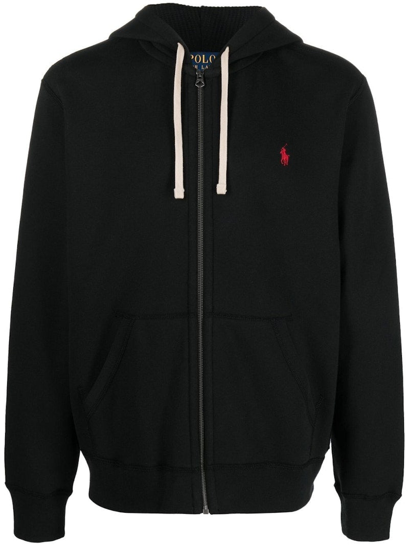 Polo Ralph Lauren Fleece Full-Zip Hoodie Black