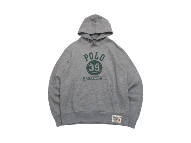 Polo Ralph Lauren Fleece LS Hoodie Dark Vintage Heather
