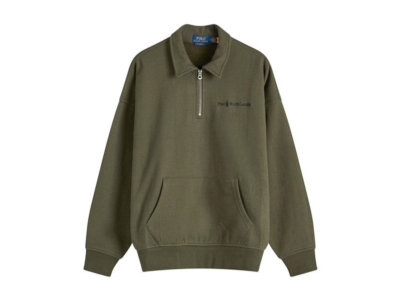 Polo Ralph Lauren Heavyweight Quarter Zip Sweatshirt Armadillo