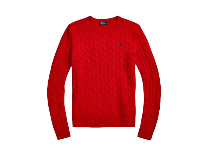 Polo Ralph Lauren Julianna Long Sleeve Pullover Red