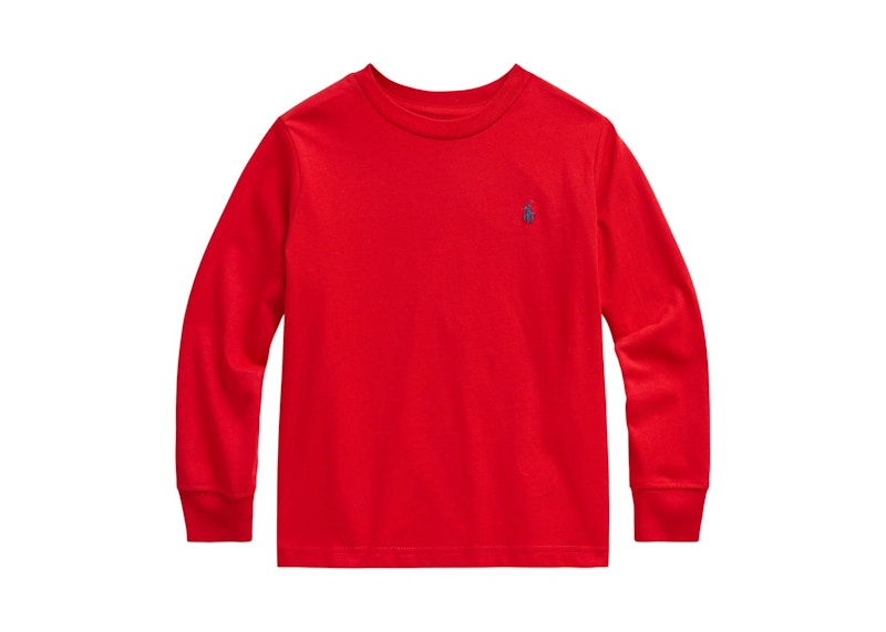Polo Ralph Lauren Kids Core Replen Long Sleeve T-shirt Red