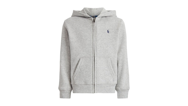 Polo Ralph Lauren Kids Fleece Full-Zip Hoodie Sport Heather
