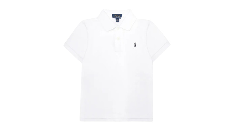 Polo Ralph Lauren Kids Short Sleeve Basic Mesh Polo White