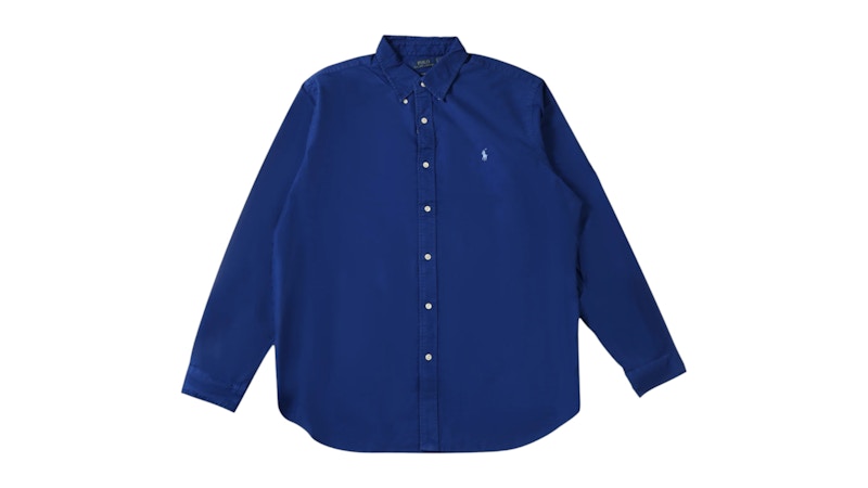 Polo Ralph Lauren L/S Oxford Sport Shirt Chalet Blue