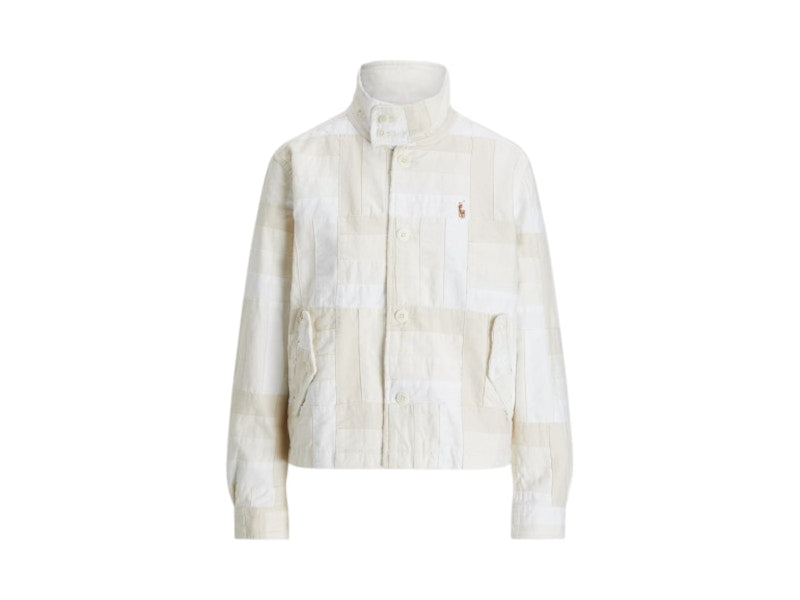 Polo Ralph Lauren Lined Windbreaker Cream Multi