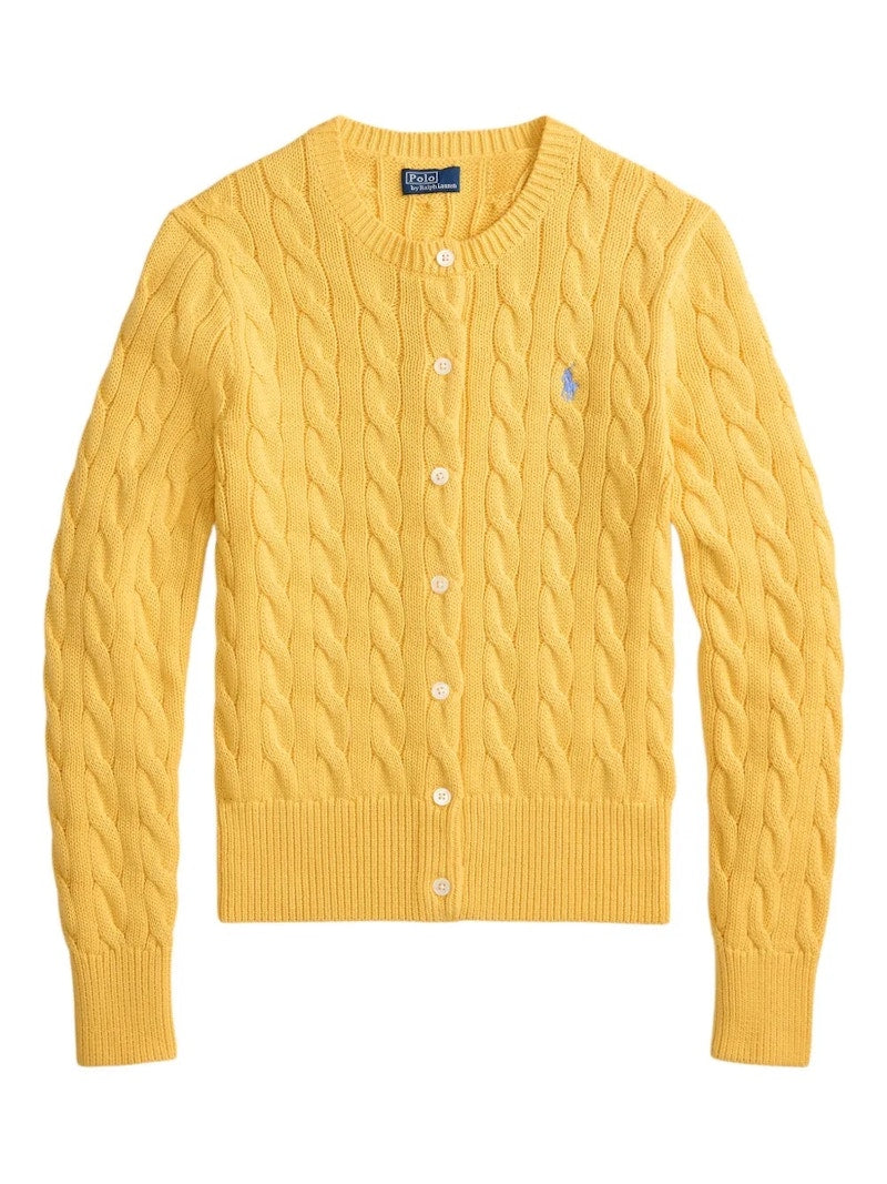Polo Ralph Lauren Long Sleeve Cardigan Fall Yellow