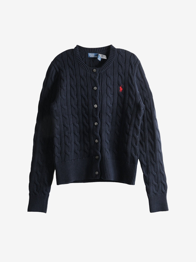 Polo Ralph Lauren Long Sleeve Cardigan Hunter Navy