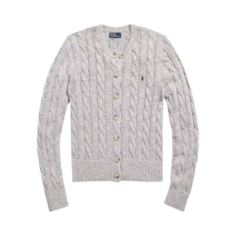 Polo Ralph Lauren Long Sleeve Cardigan Light Nckel Cream