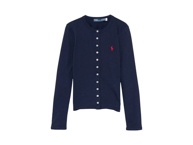 Polo Ralph Lauren Long Sleeve Cardigan Newport Navy