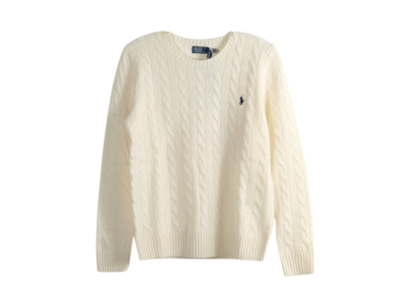 Polo Ralph Lauren Long Sleeve Pullover Authentic Cream