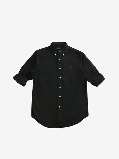Polo Ralph Lauren Long Sleeved Oxford Shirt Black