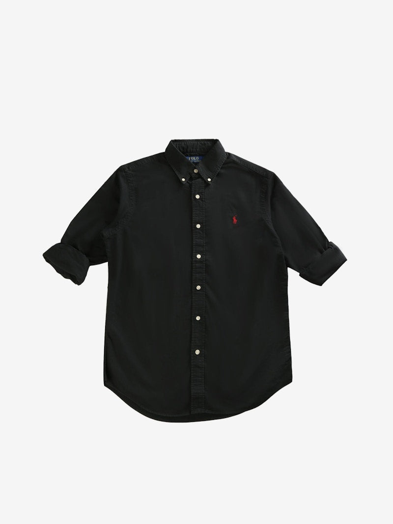 Polo Ralph Lauren Long Sleeved Oxford Shirt Black