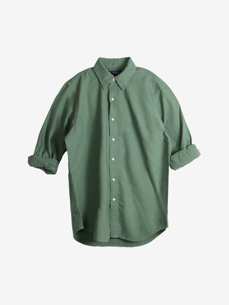 Polo Ralph Lauren Long Sleeved Oxford Shirt Fatigue