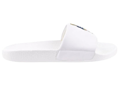 Polo Ralph Lauren Polo Bear Slide White