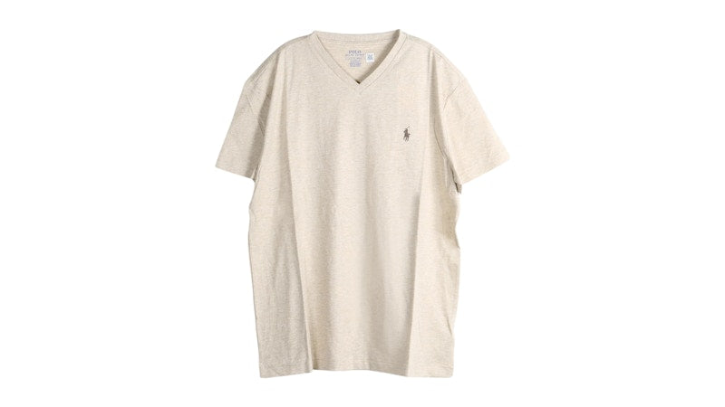Polo Ralph Lauren S/S Jersey Knit V-Neck T-shirt Expedition Dune Heather