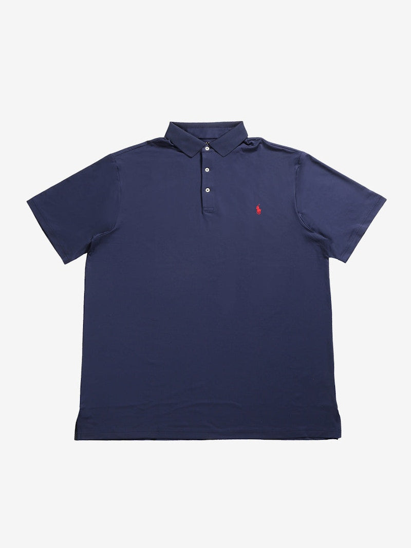 Polo Ralph Lauren Short-Sleeve Airflow Polo Shirt Redefined Navy