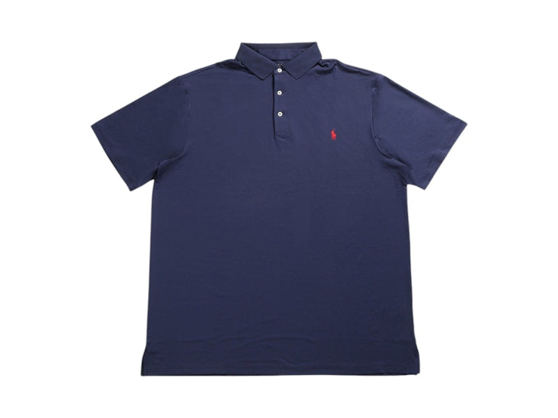 Polo Ralph Lauren Short-Sleeve Airflow Polo Shirt Refined Navy