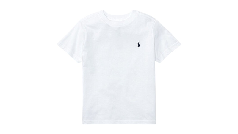 Polo Ralph Lauren Short Sleeve Cotton Jersey Crewneck T-shirt White