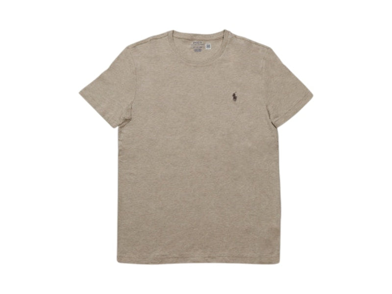 Polo Ralph Lauren Short-Sleeve Jersey Knit Crewneck T-shirt Expedition Dune Heather