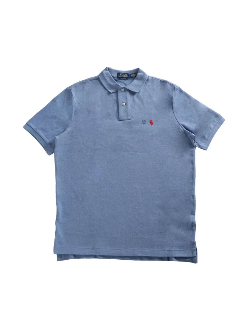 Polo Ralph Lauren Short-Sleeve Mesh Shirt CampUS Blue