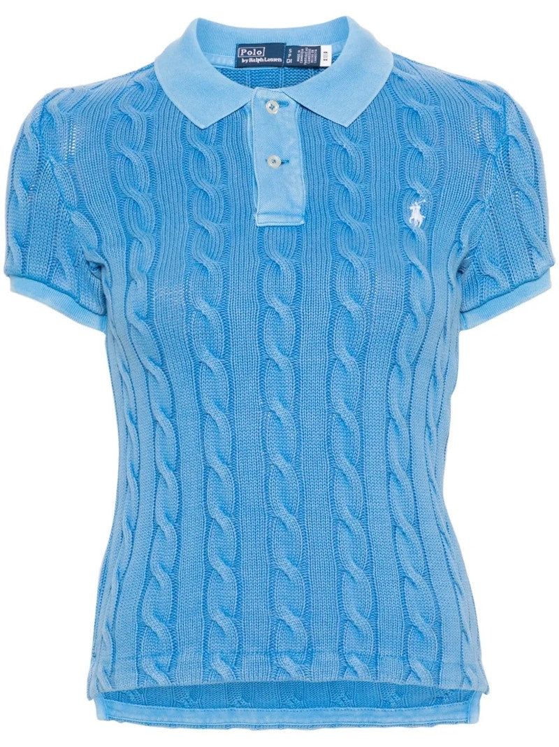 Polo Ralph Lauren Short Sleeve Polo Shirt Colby Blue