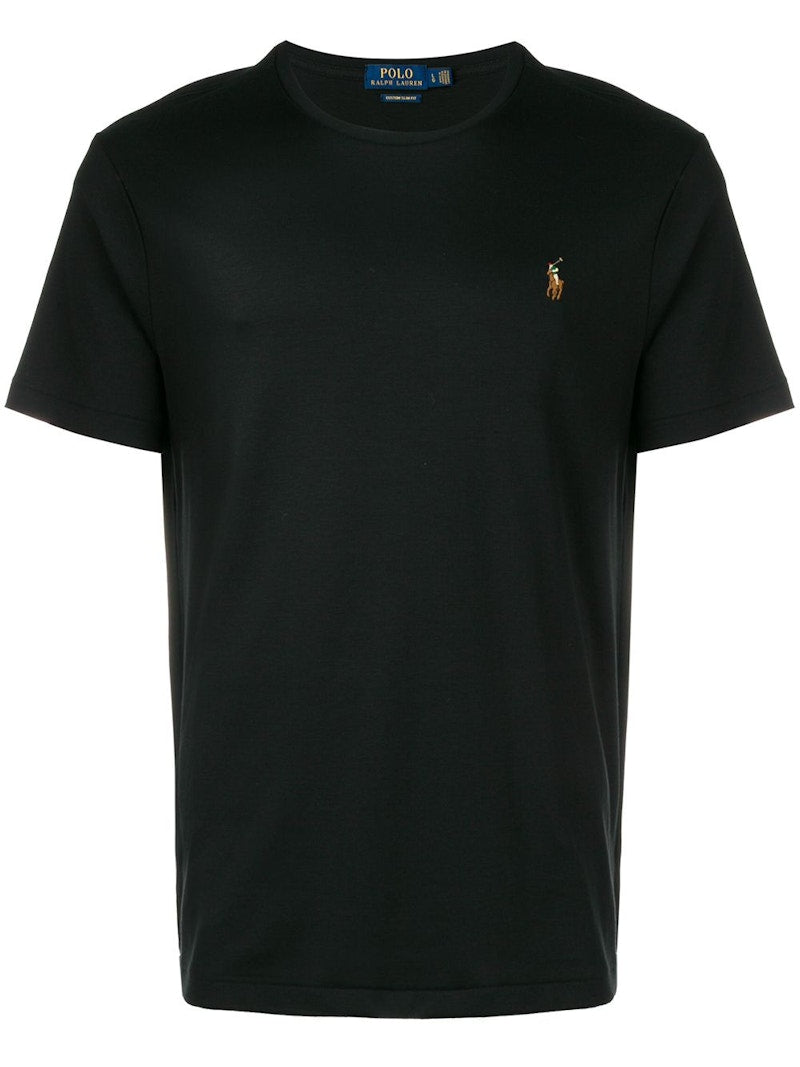 Polo Ralph Lauren Short-Sleeve Soft Touch Crewneck T-shirt Black