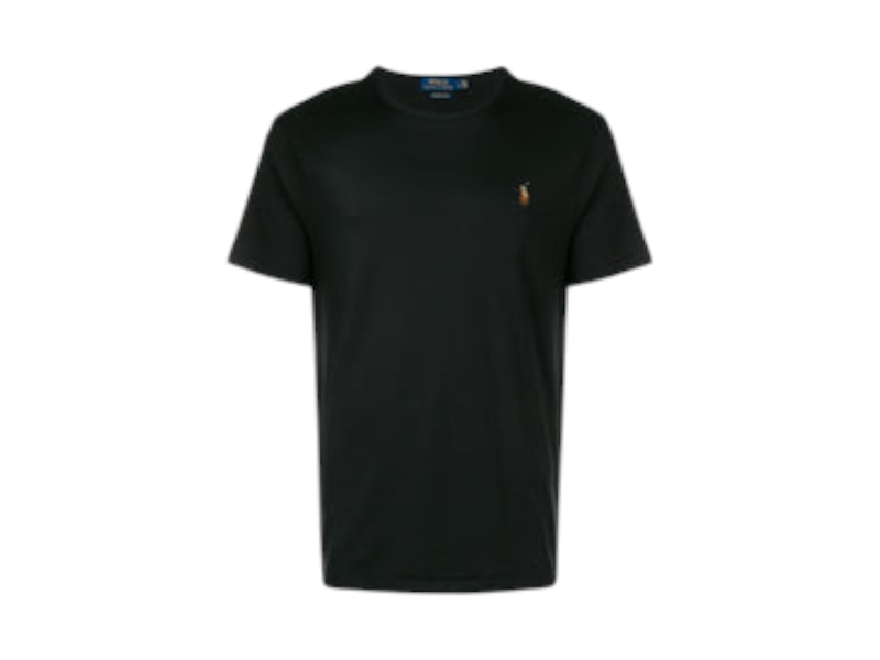 Polo Ralph Lauren Short-Sleeve Soft Touch Crewneck T-shirt Black