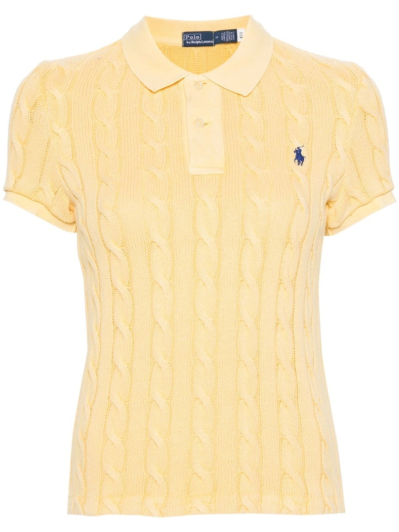 Polo Ralph Lauren Short Sleeve T-shirt Fall Yellow