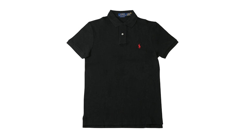 Polo Ralph Lauren Short-Sleevelim Fitesh Polo Black