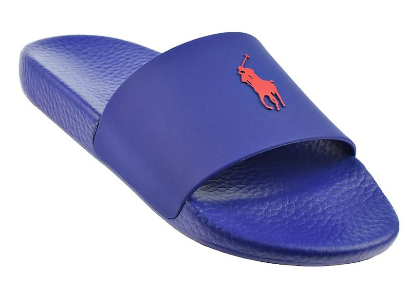 Polo Ralph Lauren Signature Pony Slide Royal Red