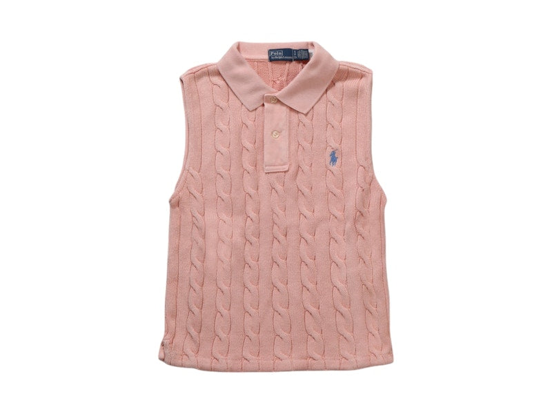 Polo Ralph Lauren Sleeveless Polo Pink Sand
