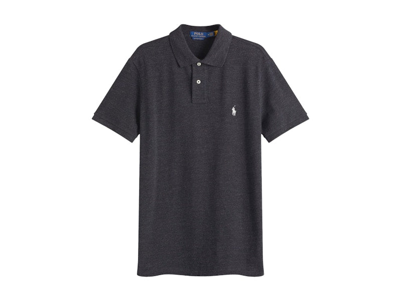 Polo Ralph Lauren Slim Fit Polo Black Marl Heather
