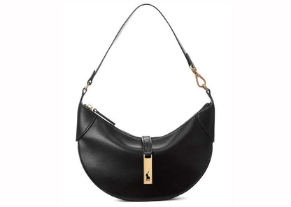 Polo Ralph Lauren Small Leather Bag Black