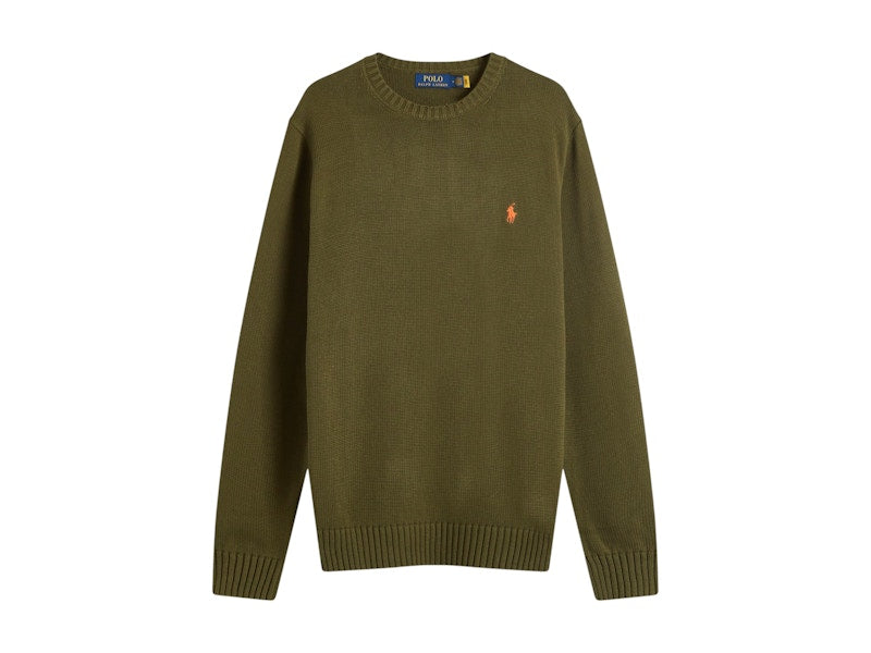 Polo Ralph Lauren Standard Fit Crew Sweater New Olive