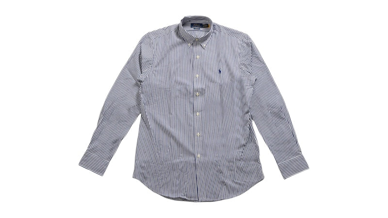 Polo Ralph Lauren Stretch Poplin Sport L/S Shirt Navy/White