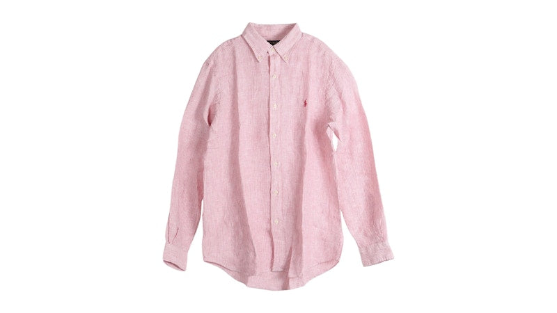 Polo Ralph Lauren Stripe Sport L/S Shirt Berry White