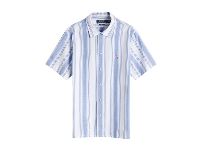 Polo Ralph Lauren Stripe Vacation Shirt White/Blue