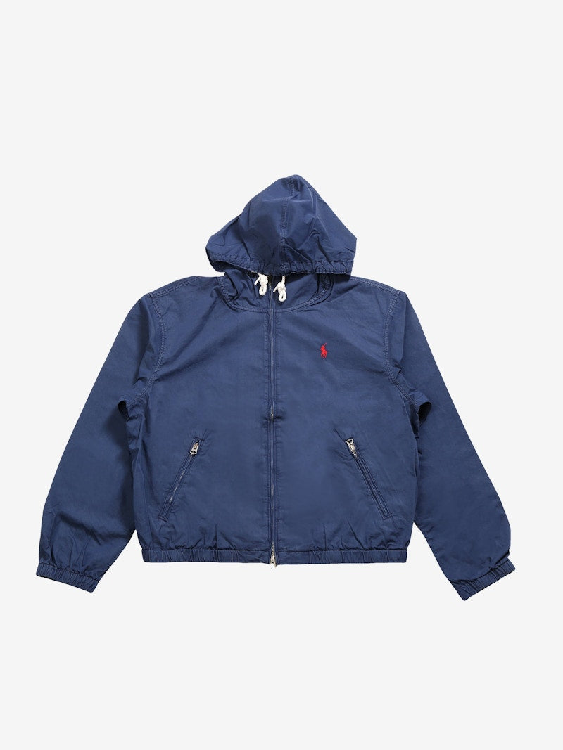 Polo Ralph Lauren Twill Hooded Jacket Navy