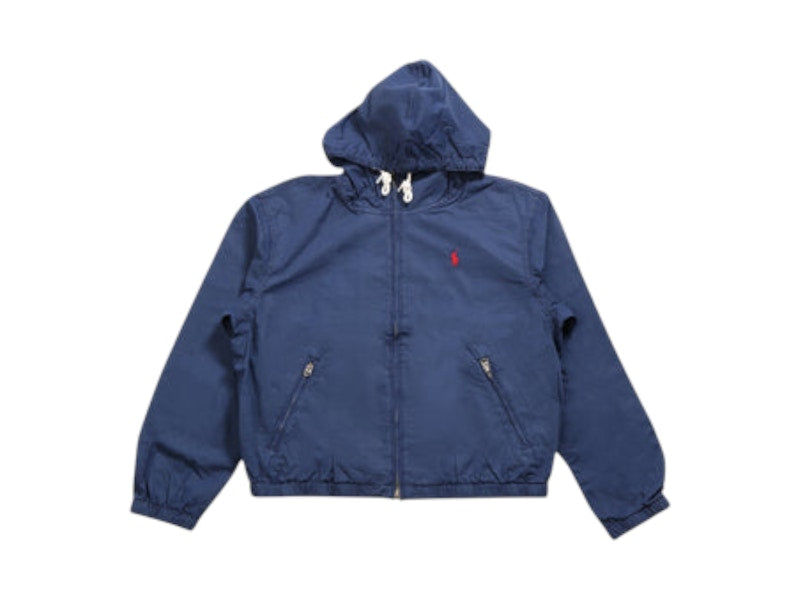 Polo Ralph Lauren Twill Hooded Jacket Navy