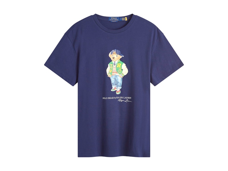 Polo Ralph Lauren Varsity Bear T-shirt Newport Navy