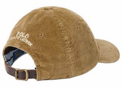 Polo Ralph Lauren Wale Corduroy Cap Tan