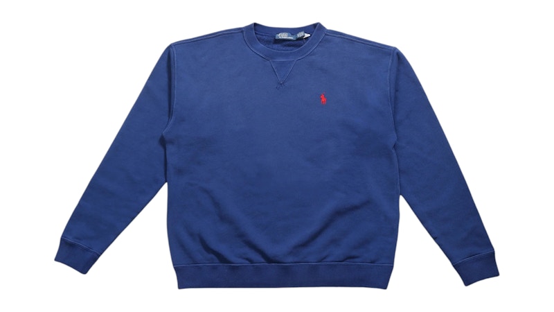 Polo Ralph Lauren Women's Island Fleece L/S Sweatshirt Harrison Blue