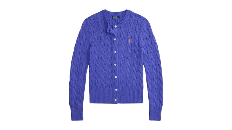 Polo Ralph Lauren Women's L/S Cardigan Maidstone Blue