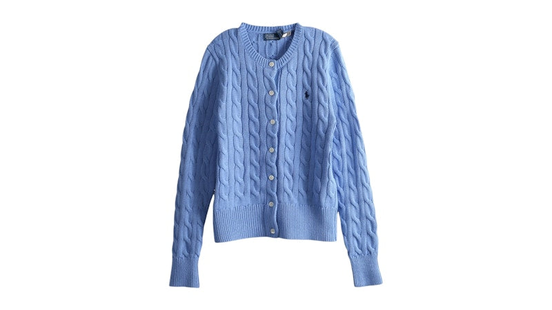 Polo Ralph Lauren Women's L/S Cardigan New Litchfield Blue