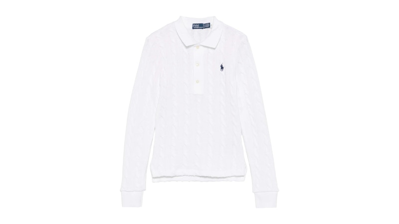 Polo Ralph Lauren Women's L/S Polo Shirt White
