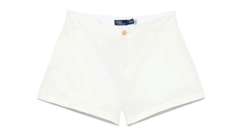 Polo Ralph Lauren Women's Woven Standard Shorts Deckwash White