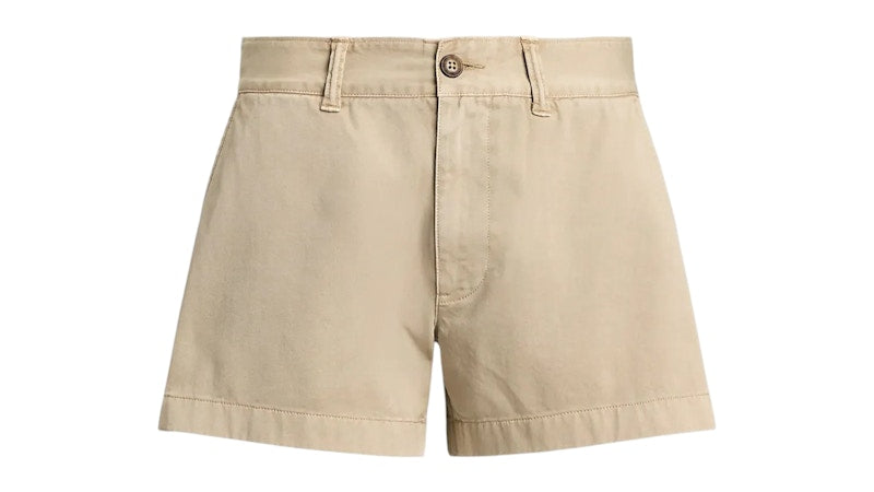 Polo Ralph Lauren Women's Woven Standard Shorts Khaki