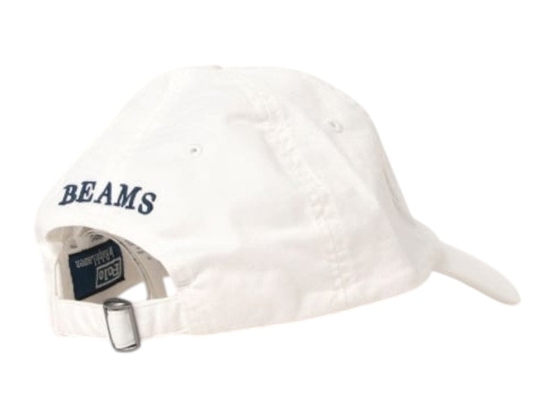 Polo Ralph Lauren x BEAMS Embroidery Chino Cap White