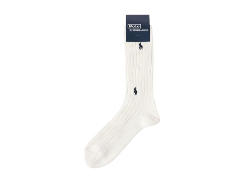 Polo Ralph Lauren x BEAMS Socks White/Navy